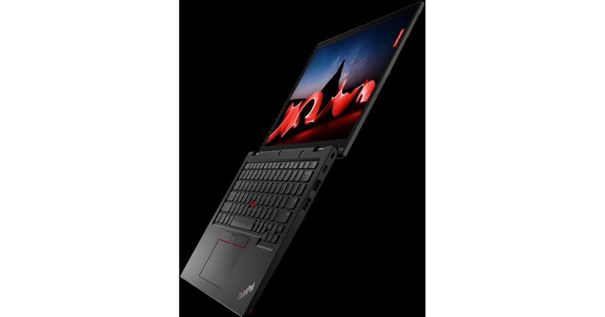 Lenovo ThinkPad L13 Yoga G4 (21FJ0030GE), Notebook(schwarz, Windows 11 Pro 64-Bit, 33.8 cm (13.3 Zoll) & 60 Hz Display, 1 TB SSD)