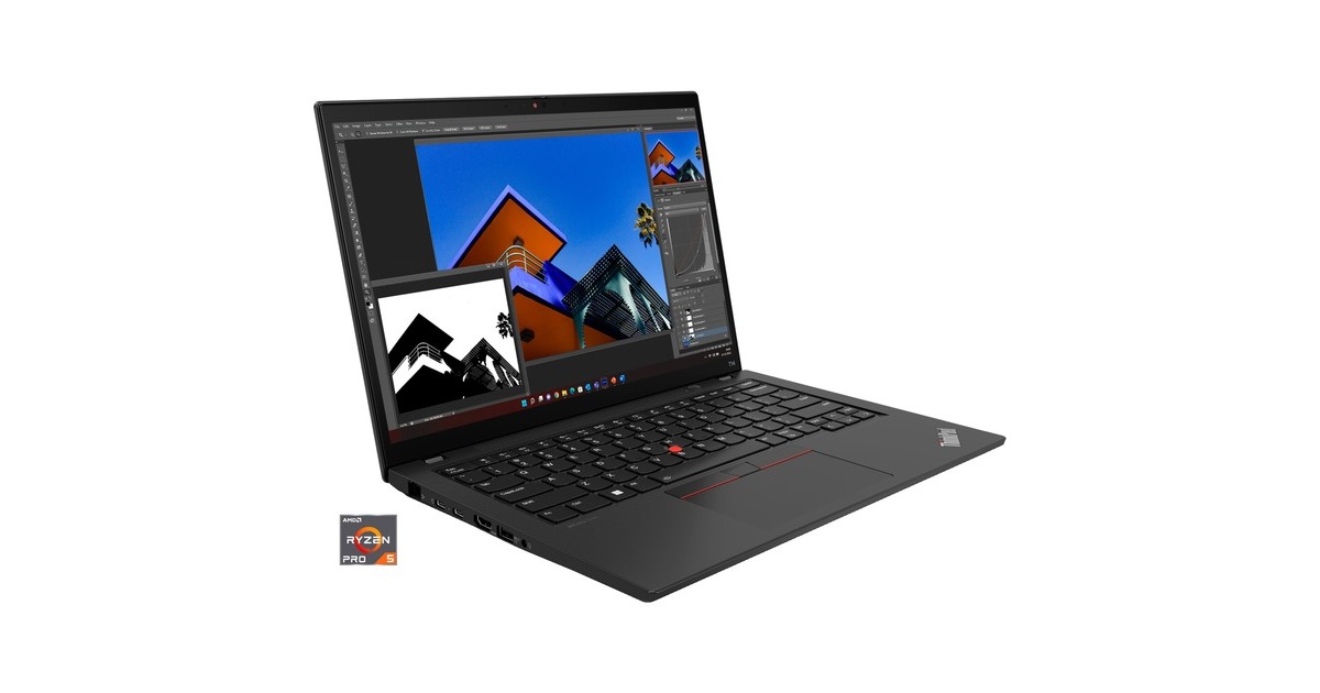 Lenovo ThinkPad T14 G4 (21K3000NGE), Notebook(schwarz, Windows 11 Pro 64-Bit, 35.6 cm (14 Zoll), 512 GB SSD)