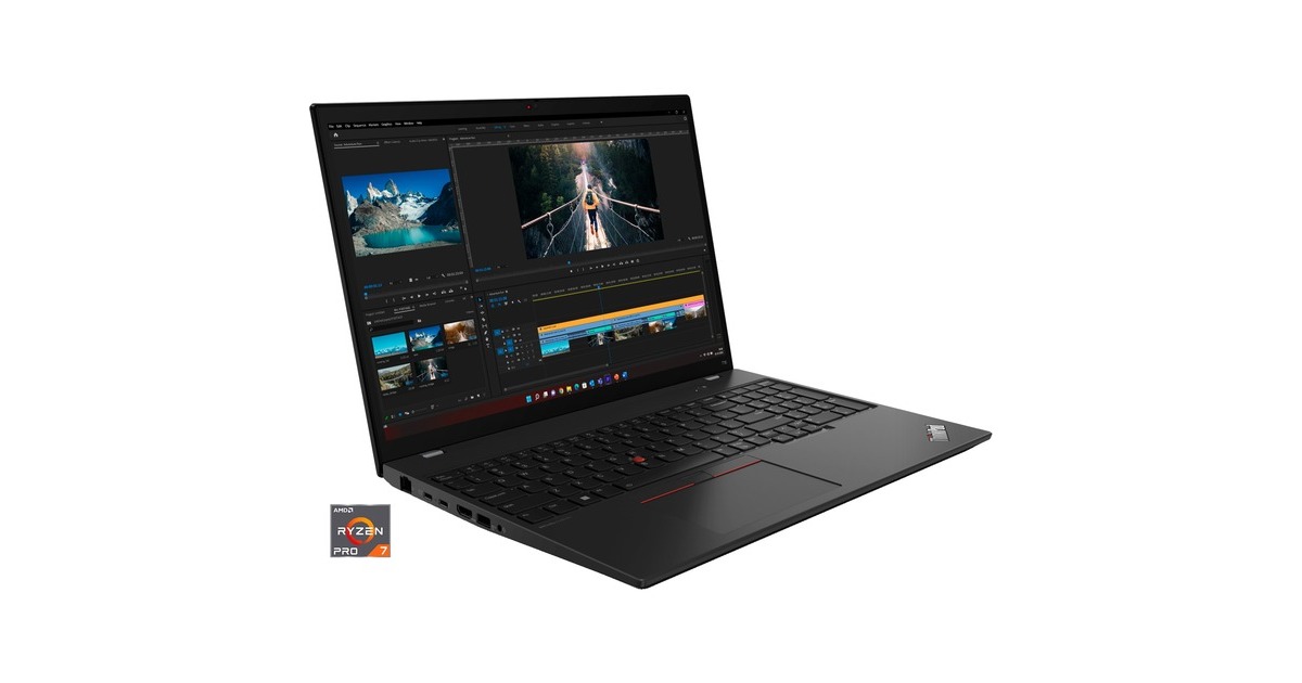Lenovo ThinkPad T16 G2 (21K70035GE), Notebook(schwarz, Windows 11 Pro 64-Bit, 40.6 cm (16 Zoll), 1 TB SSD)