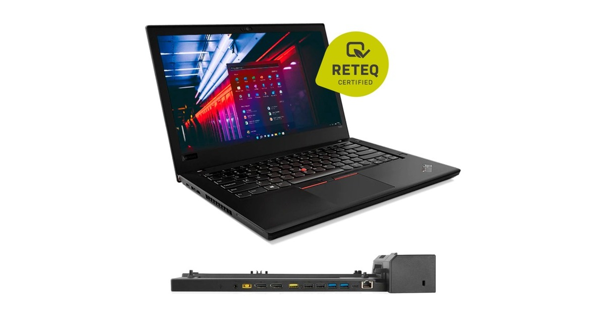 Lenovo ThinkPad T580 Generalüberholt, Notebook(schwarz, Windows 11 Pro 64-Bit, inkl. Thinkpad CS18 Pro Dock, 39.6 cm (15.6 Zoll), 512 GB SSD) Lenovo ThinkPad T580 Generalüberholt, Notebook(schwarz, Windows 11 Pro 64-Bit, inkl. Thinkpad CS18 Pro Dock, 39.6 cm (15.6 Zoll), 512 GB SSD)