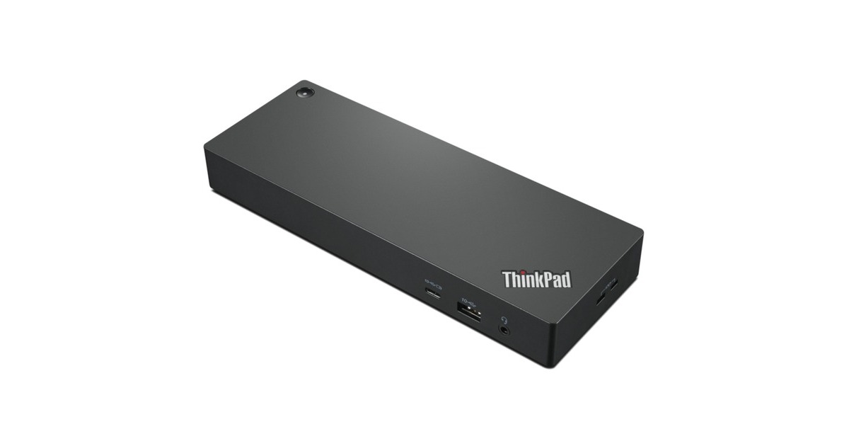 Lenovo ThinkPad Thunderbolt 4 Workstation Dock, Dockingstation(schwarz/rot)
