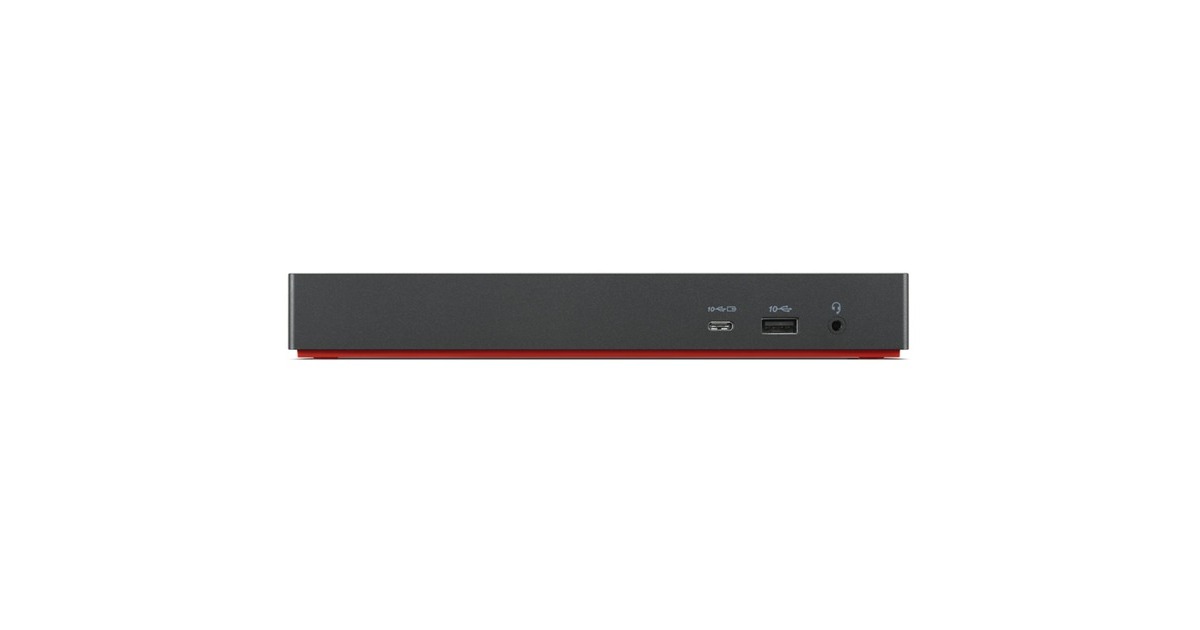 Lenovo ThinkPad Thunderbolt 4 Workstation Dock, Dockingstation(schwarz/rot)