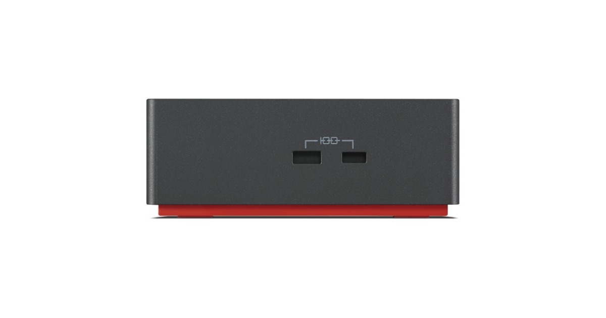 Lenovo ThinkPad Thunderbolt 4 Workstation Dock, Dockingstation(schwarz/rot)