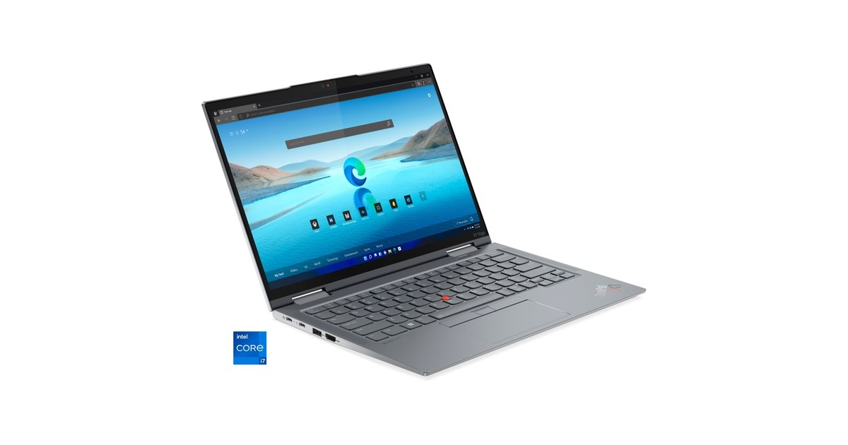 Lenovo ThinkPad X1 Yoga G8 (21HQ0058GE), Notebook(grau, Windows 11 Pro 64-Bit, 35.6 cm (14 Zoll), 2 TB SSD)