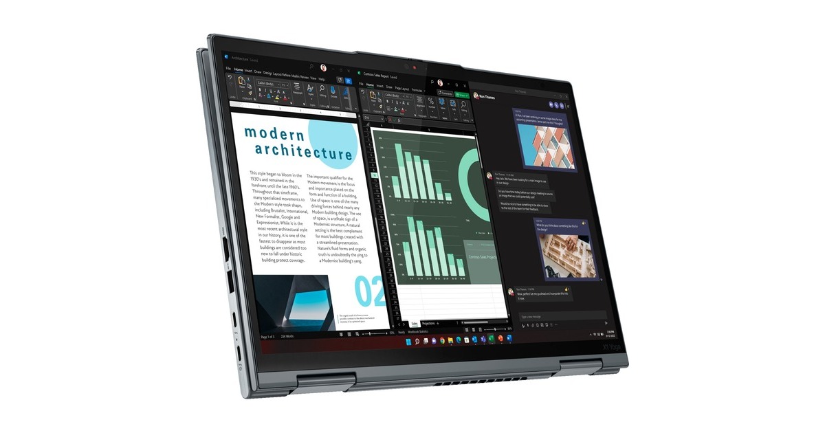 Lenovo ThinkPad X1 Yoga G8 (21HQ0058GE), Notebook(grau, Windows 11 Pro 64-Bit, 35.6 cm (14 Zoll), 2 TB SSD)