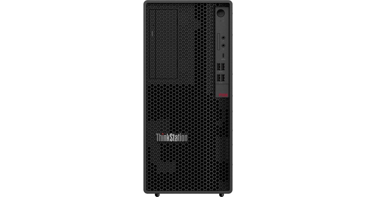 Lenovo ThinkStation P358 Tower (30GL005LGE), PC-System(schwarz, Windows 11 Pro 64-Bit)