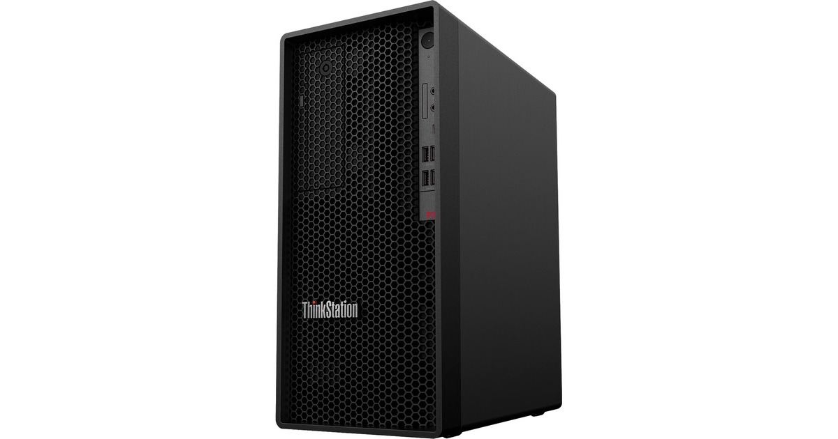 Lenovo ThinkStation P360 Tower (30FM00CHGE), PC-System(schwarz, Windows 11 Pro 64-Bit)