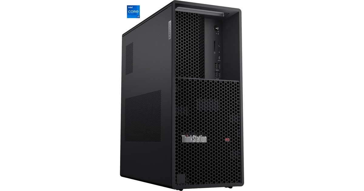 Lenovo ThinkStation P3 Tower (30GS0041GE), PC-System(schwarz, Windows 11 Pro 64-Bit)