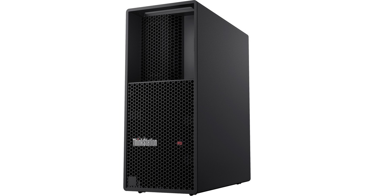 Lenovo ThinkStation P3 Tower (30GS004QGE), PC-System(schwarz, Windows 11 Pro 64-Bit)