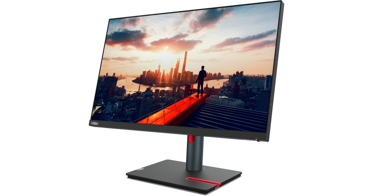 Lenovo ThinkVision P24h-30, LED-Monitor(60.45 cm (23.8 Zoll), schwarz, QHD, IPS, HDMI, DisplayPort, USB-C, Pivot)