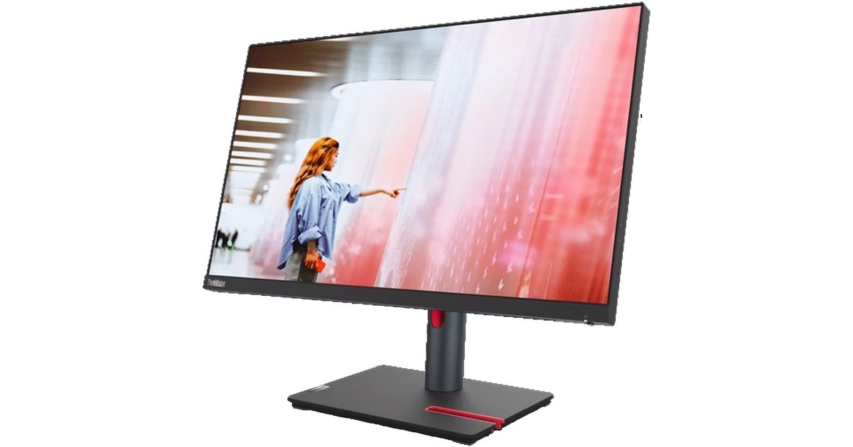 Lenovo ThinkVision P24q-30, LED-Monitor(61 cm (24 Zoll), schwarz, QHD, IPS, 60Hz)