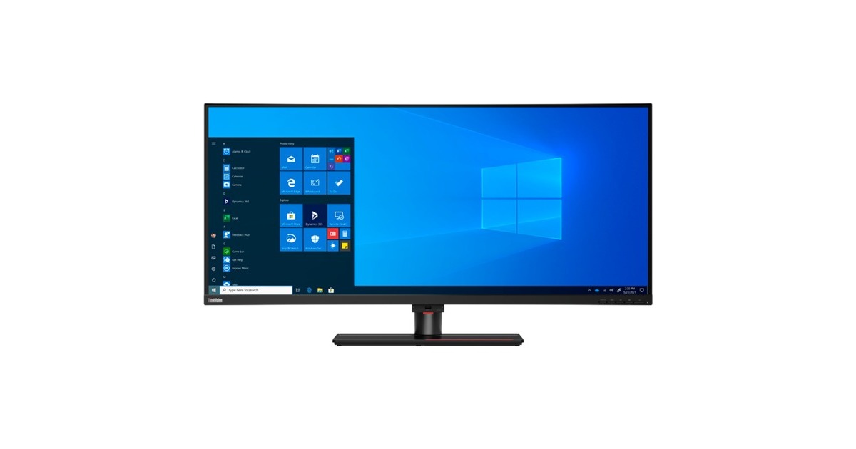 Lenovo ThinkVision P40w-20, LED-Monitor(101 cm (40 Zoll), schwarz, WUHD, Thunderbolt, USB-C)