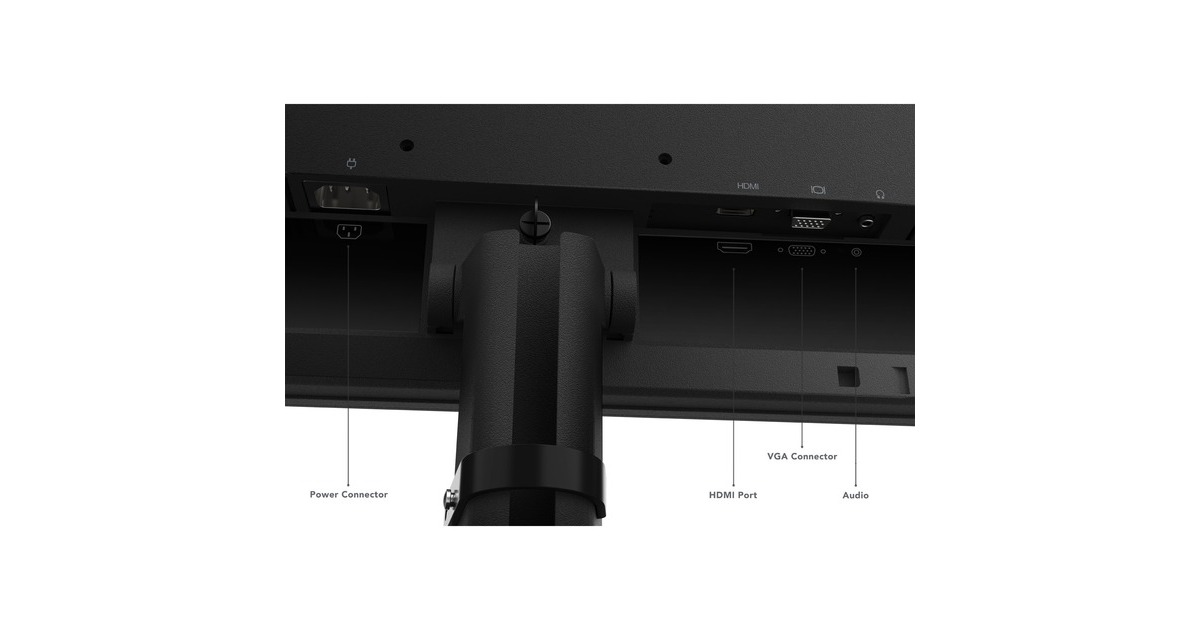 Lenovo ThinkVision S27e-20, LED-Monitor(69 cm (27 Zoll), schwarz, FullHD, AMD Free-Sync)