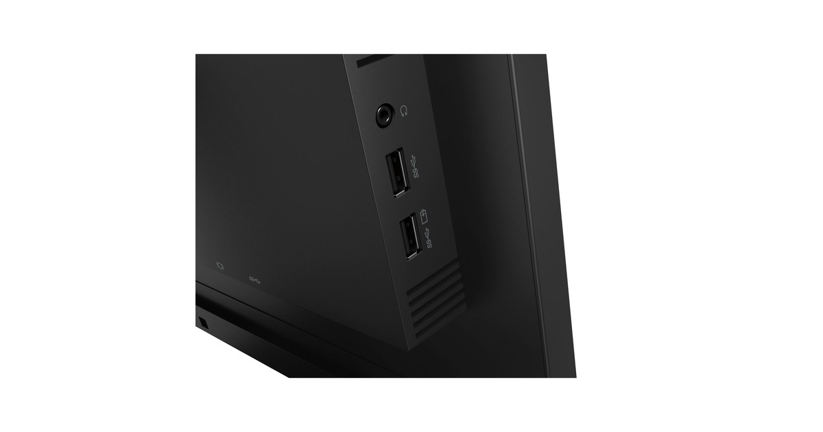 Lenovo ThinkVision T22v-20, LED-Monitor(54.6 cm (21.5 Zoll), schwarz, FullHD, IPS, Webcam)