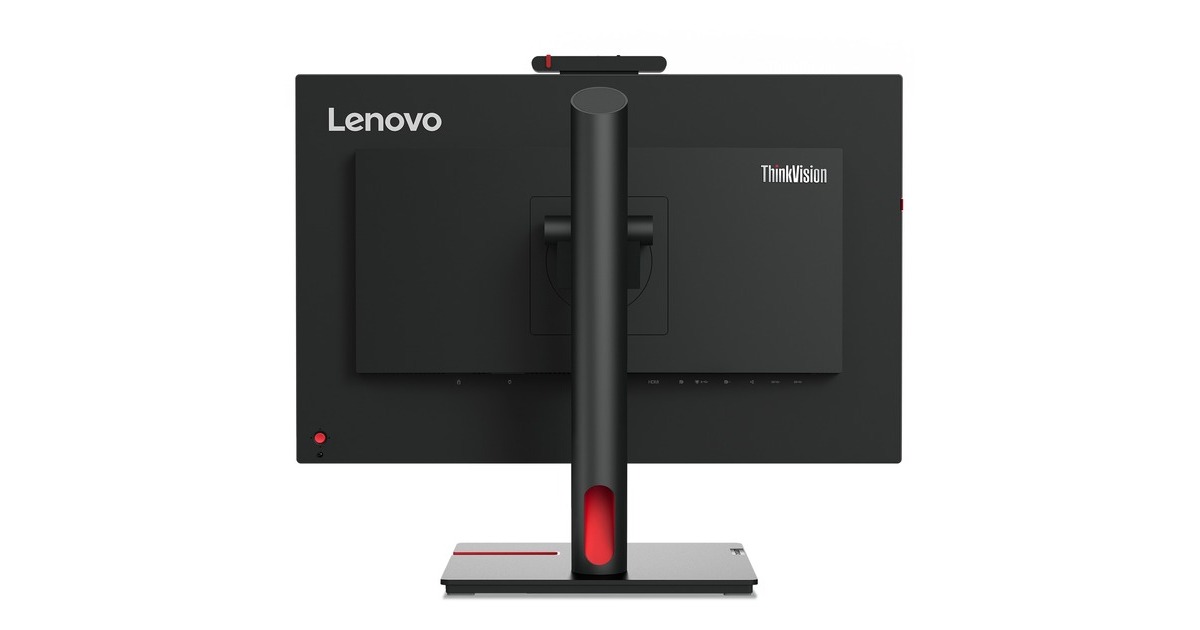 Lenovo ThinkVision T24mv-30, LED-Monitor(60.45 cm (23.8 Zoll), schwarz, Full HD, IPS, HDMI, DisplayPort, USB-C, Pivot, Webcam)