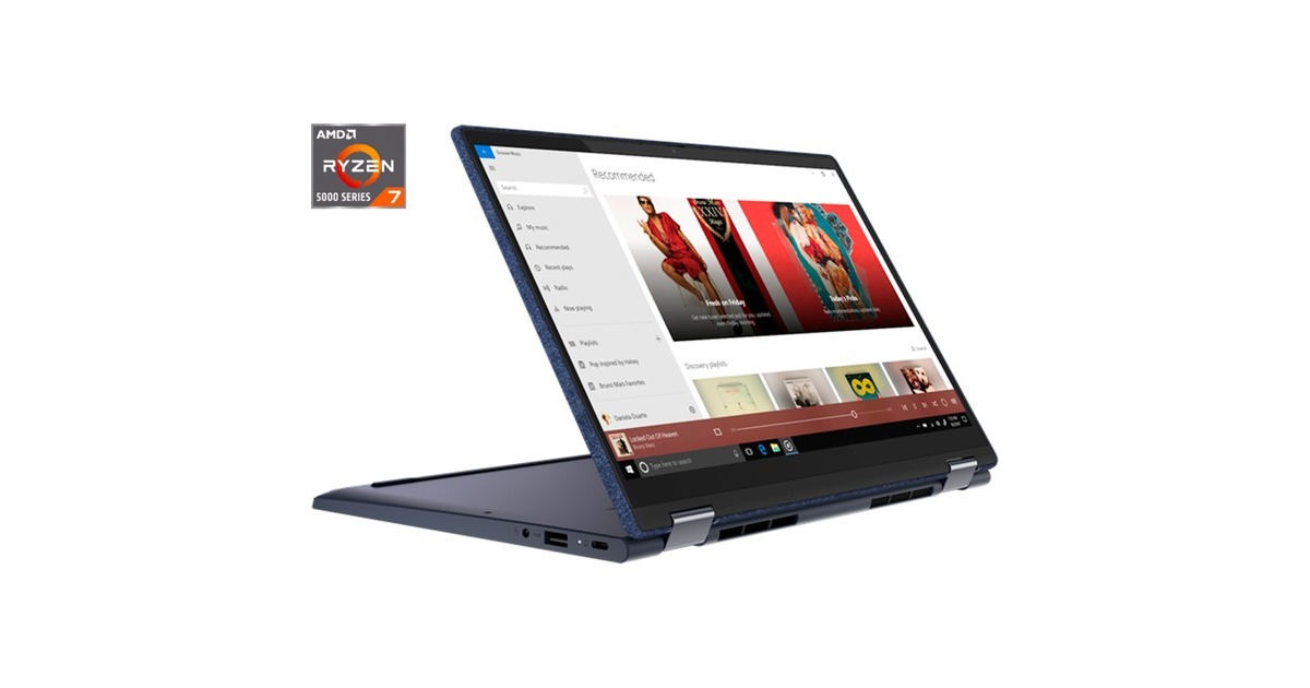 Lenovo Yoga 6 (82ND002TGE), Notebook(blau, Windows 10 Home 64-Bit, 33.8 cm (13.3 Zoll), 512 GB SSD)