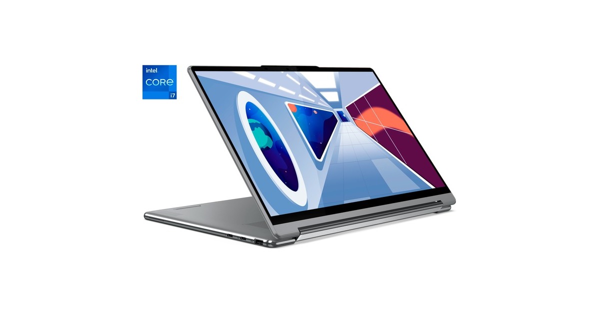 Lenovo Yoga 9 14IRP8 (83B1001DGE), Notebook(dunkelgrau, 33.8 cm (13.3 Zoll) & 60 Hz Display, 1 TB SSD)