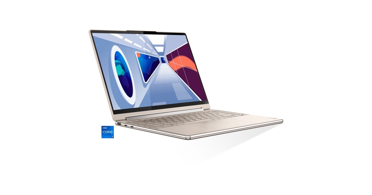 Lenovo Yoga 9 14IRP8 (83B1001EGE), Notebook(silber, Windows 11 Home 64-Bit, 33.8 cm (14 Zoll) & 90 Hz Display, 512 GB SSD)