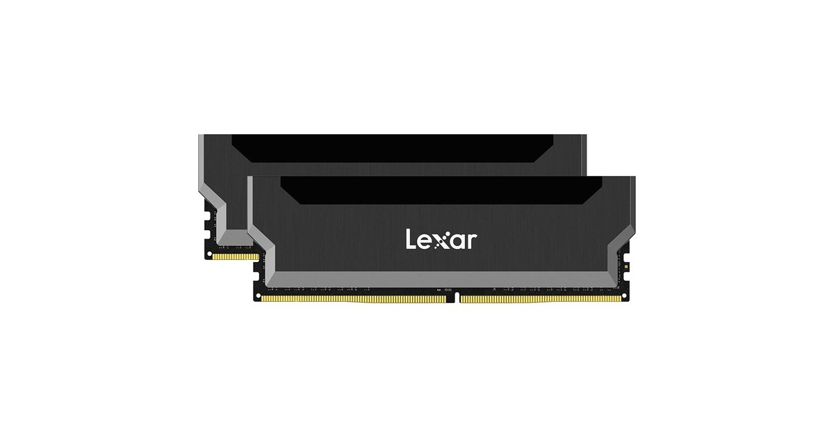 Lexar DIMM 16 GB DDR4-3600 (2x 8 GB) Dual-Kit, Arbeitsspeicher(LD4BU008G-R3600GD0H, Hades OC, INTEL XMP)