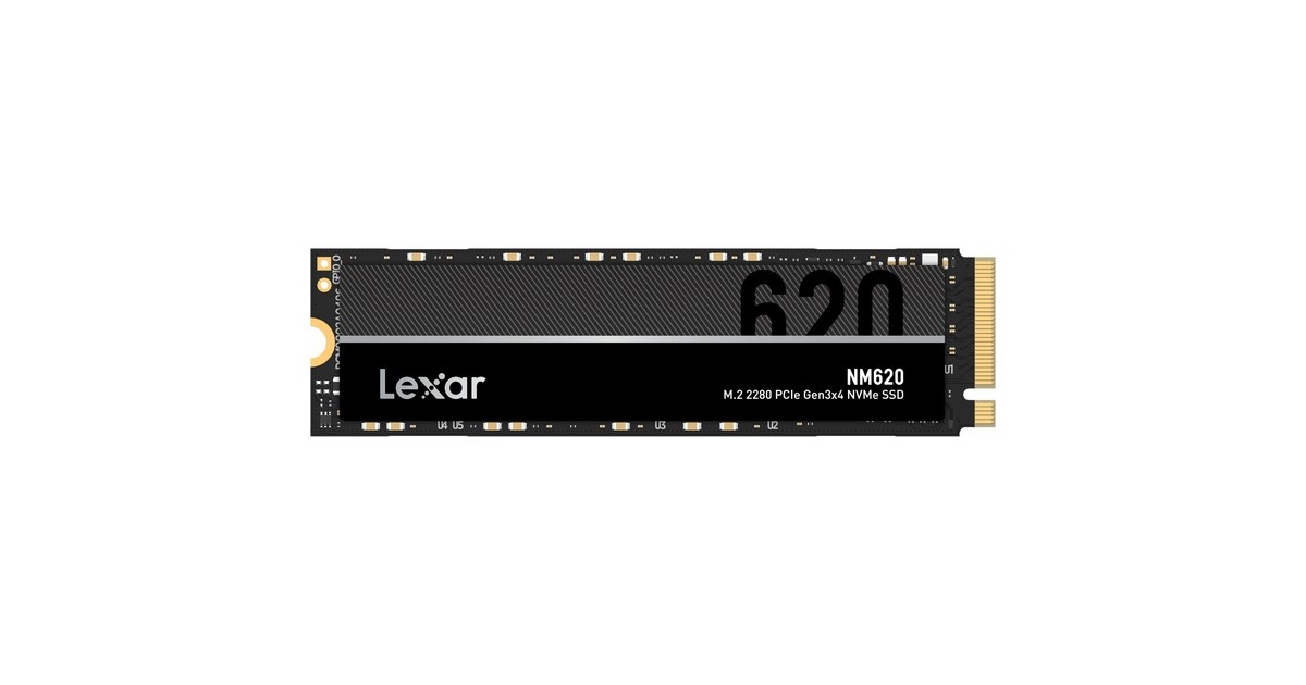 Lexar NM620 1 TB, SSD(PCIe 3.0 x4, NVMe 1.4, M.2 2280)
