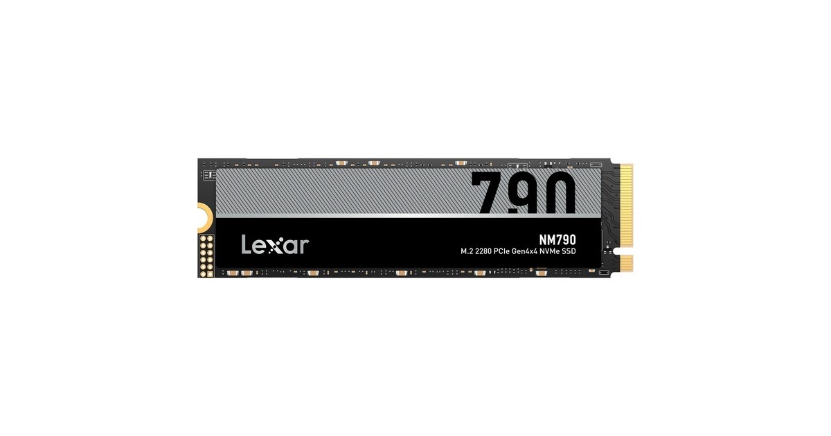 Lexar NM790 1 TB, SSD(PCIe 4.0 x4, NVMe 1.4, M.2 2280)