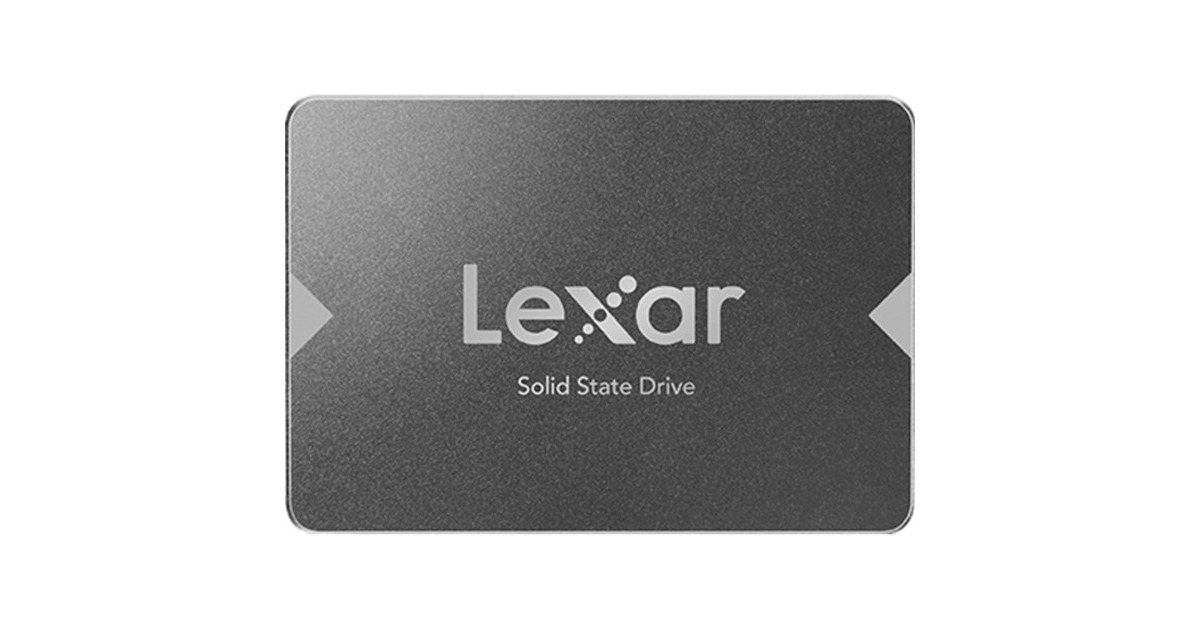 Lexar NS100 256 GB, SSD(grau, SATA 6 Gb/s, 2,5")