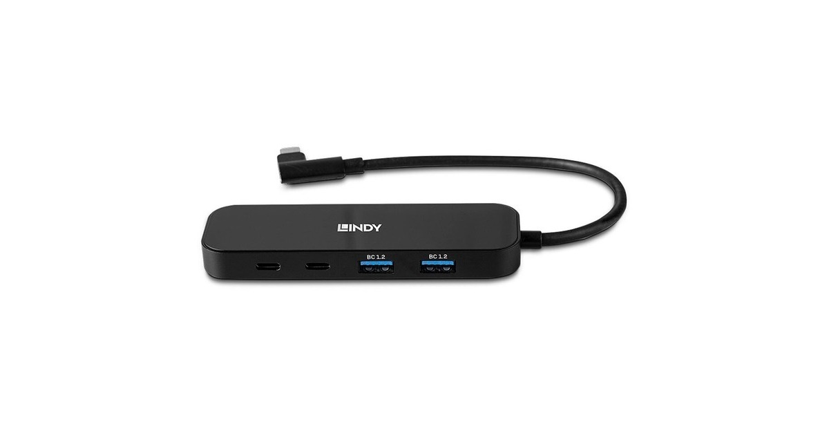 Lindy 4 Port USB 3.2 Gen 2 Typ C Hub, USB-Hub