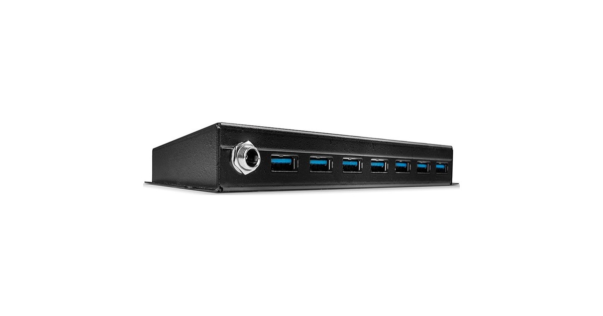 Lindy 7 Port USB 3.0 Metall, USB-Hub