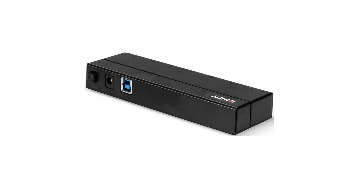 Lindy 7 Port USB 3.0, USB-Hub