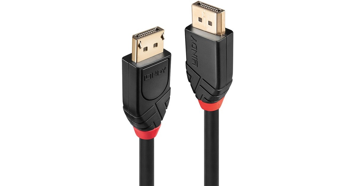 Lindy Aktives DisplayPort 1.2 Kabel(schwarz, 20 Meter)