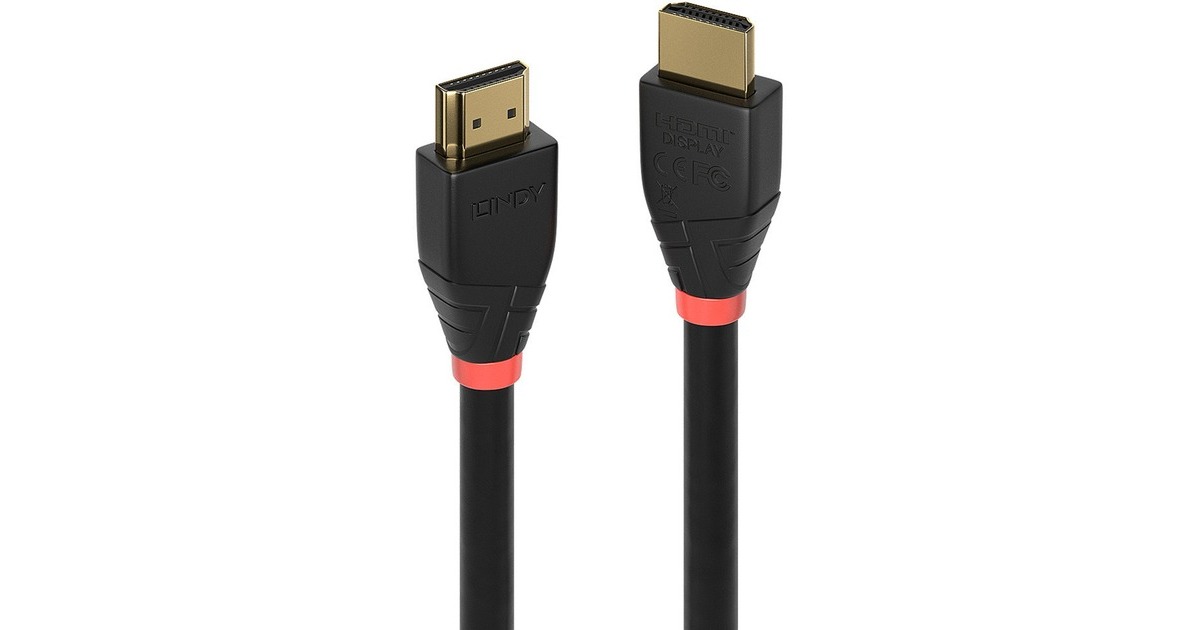 Lindy Aktives HDMI-Kabel 18G(schwarz, 15 Meter)