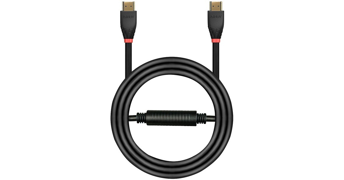 Lindy Aktives HDMI-Kabel 18G(schwarz, 20 Meter)