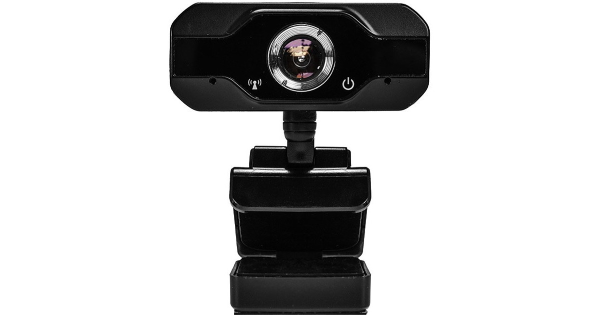 Lindy Full HD 1080p Webcam mit Mikrofon(schwarz)