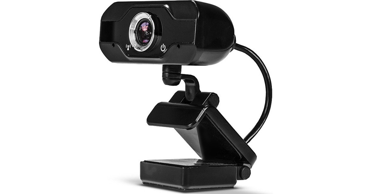 Lindy Full HD 1080p Webcam mit Mikrofon(schwarz)