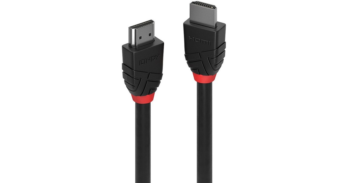 Lindy Standard HDMI Kabel, Black Line(schwarz, 15 Meter)