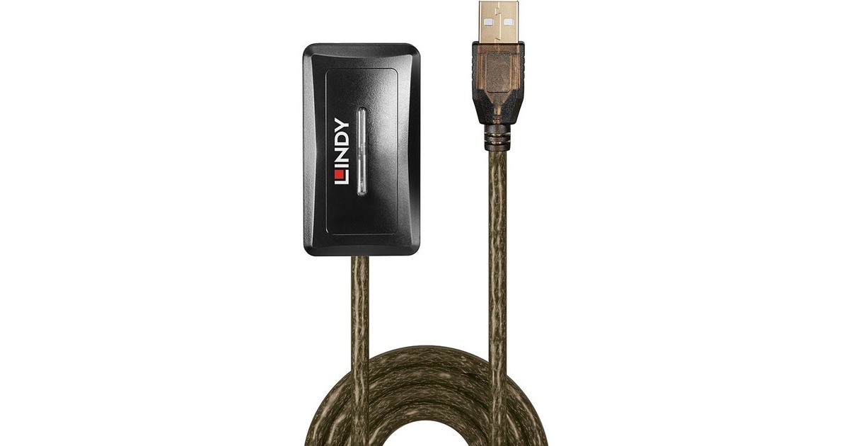 Lindy USB 2.0 Aktivverlängerungshub Pro 10m, USB-Hub