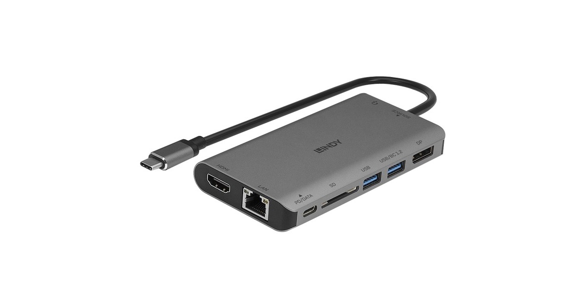 Lindy USB 3.2-C Mini Dock, Dockingstation