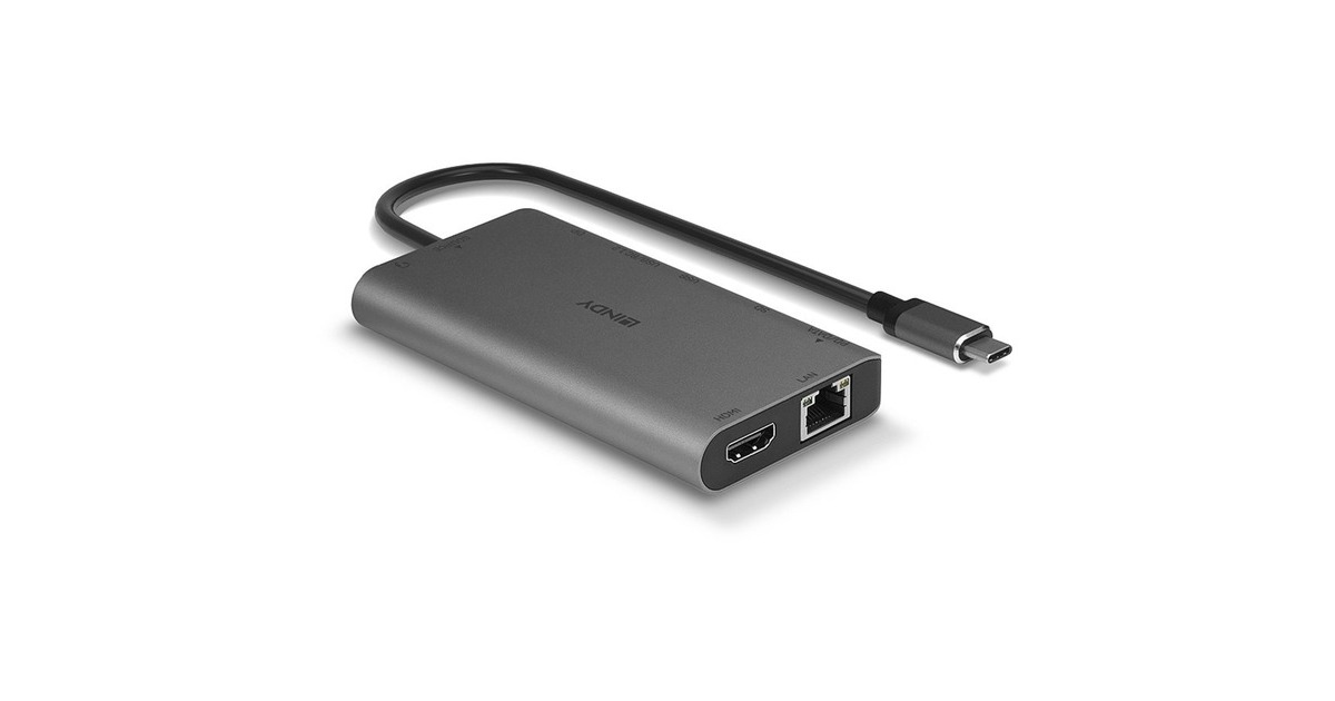 Lindy USB 3.2-C Mini Dock, Dockingstation