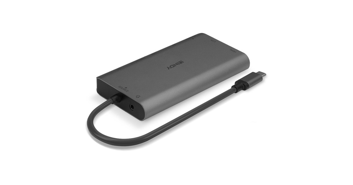 Lindy USB 3.2-C Mini Dock, Dockingstation