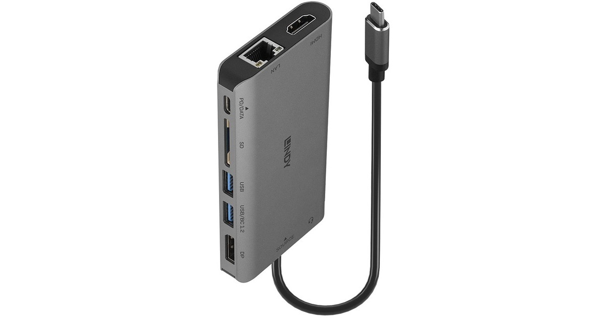 Lindy USB 3.2-C Mini Dock, Dockingstation