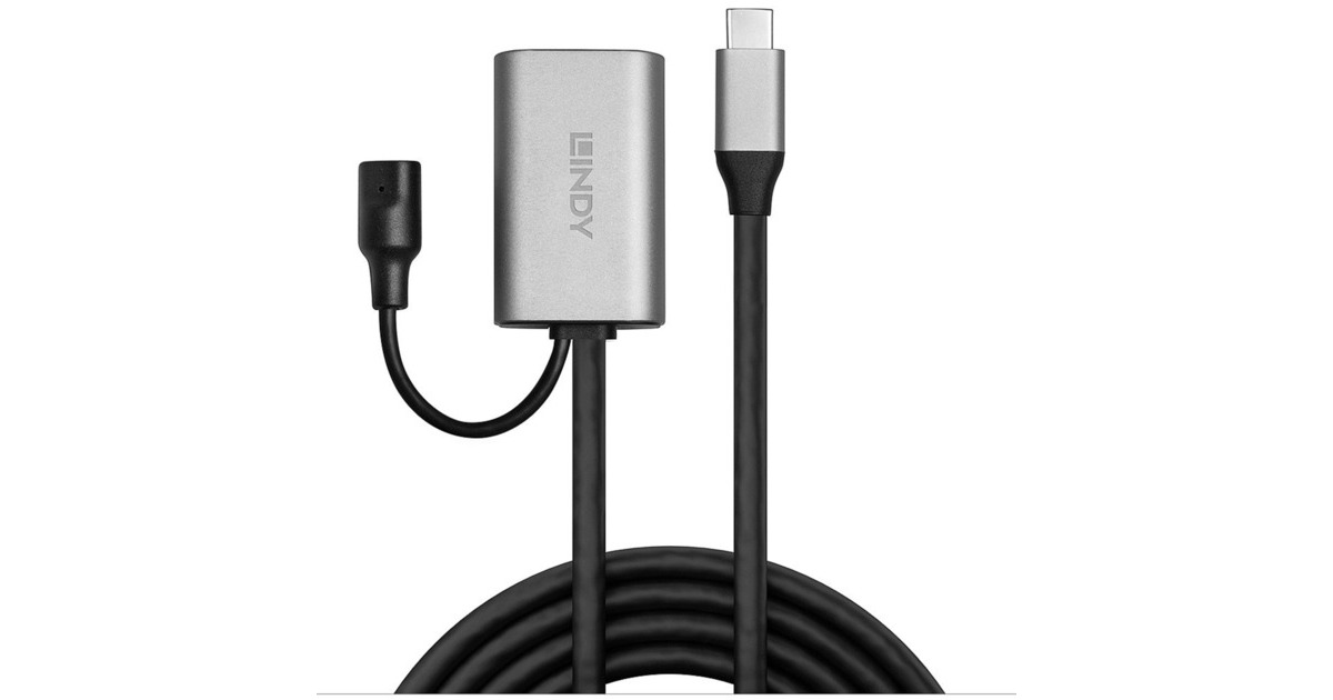 USB-C Buchse(schwarz, 5 Meter)