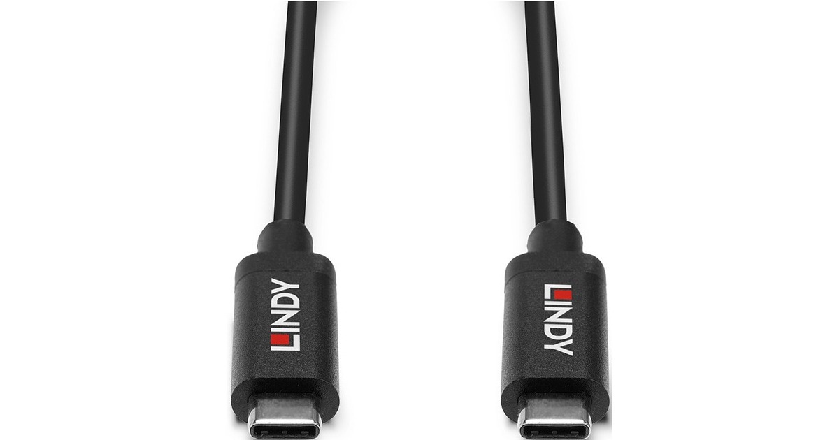 USB-C Stecker(schwarz, 5 Meter, PD, Laden mit bis zu 60 Watt)