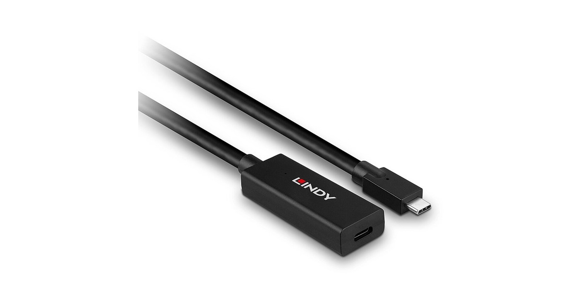 USB-C Buchse(schwarz, 5 Meter)