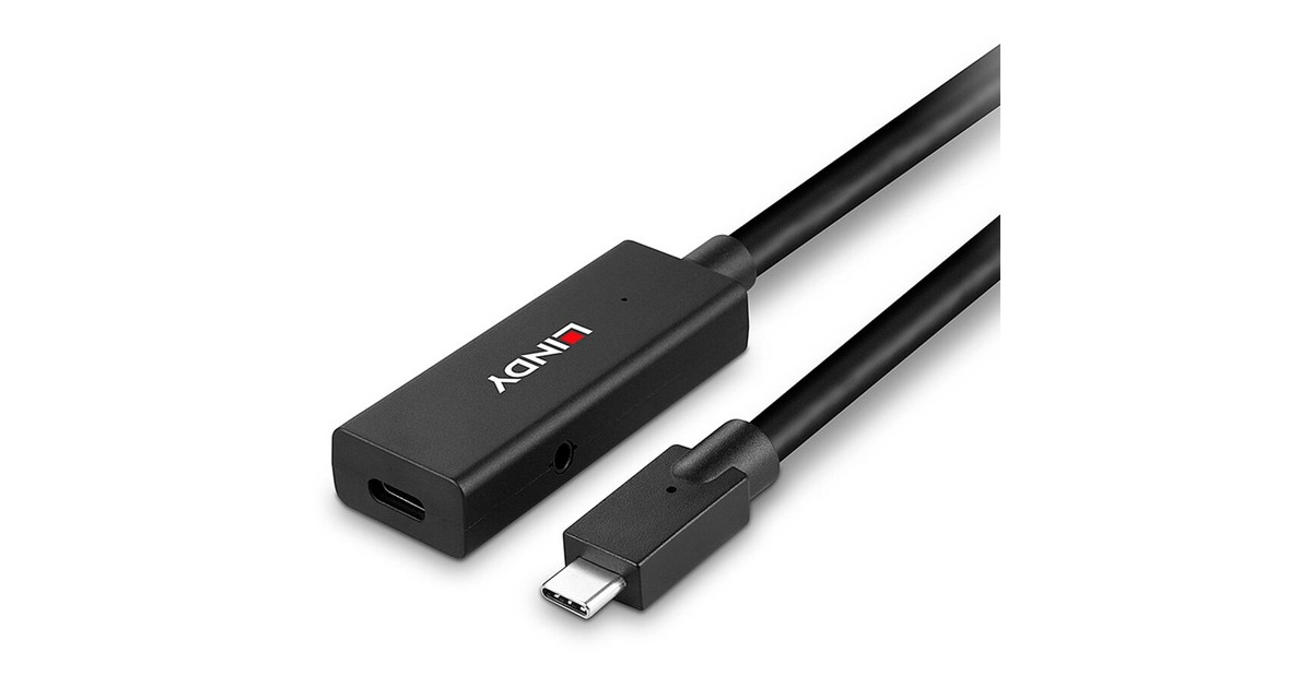 USB-C Buchse(schwarz, 5 Meter)