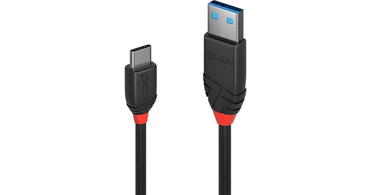 USB-C Stecker(schwarz, 0,5 Meter)
