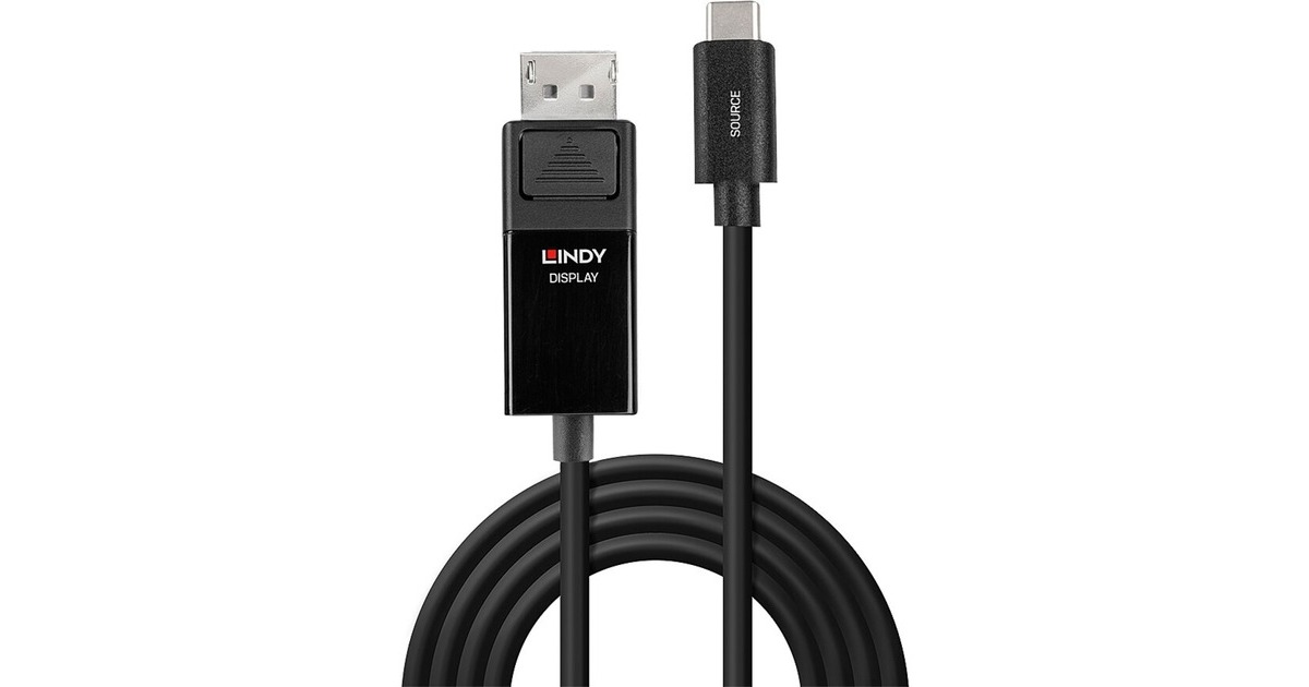 DisplayPort Stecker(schwarz, 2 Meter, + HDR)