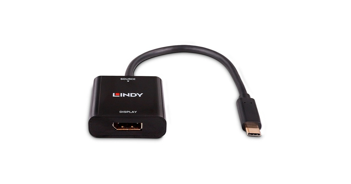 DisplayPort Buchse(schwarz, 21cm, 4K 144Hz)