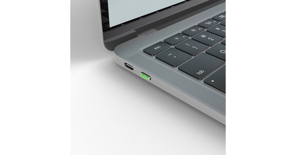 Lindy USB Typ C Port Schloss 10 Stück, Sicherheit(grün, Schlüssel separat erhältlich)