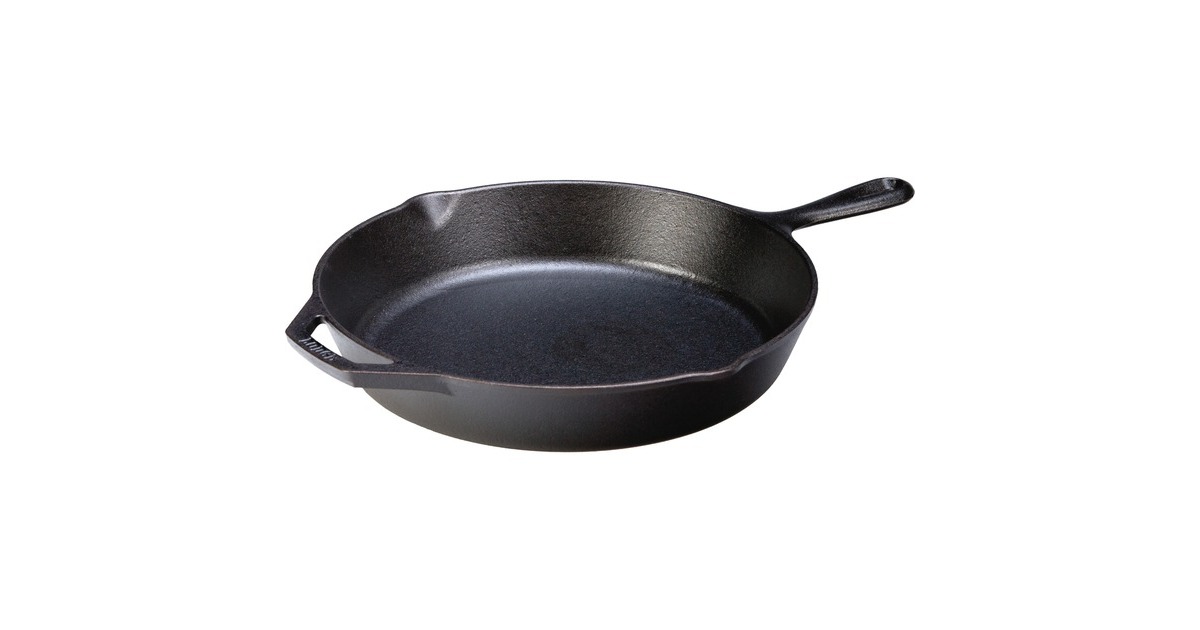 Lodge Bratpfanne L10SK3 mit Stiel(schwarz, Ø 30,5cm)