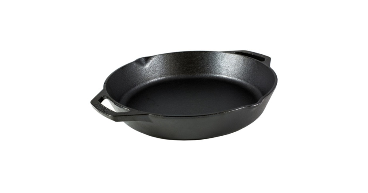 Lodge Bratpfanne L10SKL, mit 2 Henkeln(schwarz, Ø 30cm)